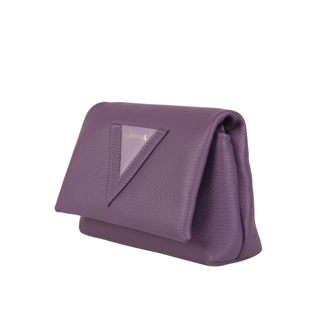 Crossbody Bag aus Kalbsleder in lila -EPONA- MINI